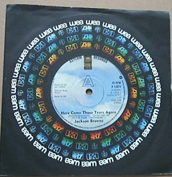 Here Come Those Tears Again - JACKSON BROWNE
