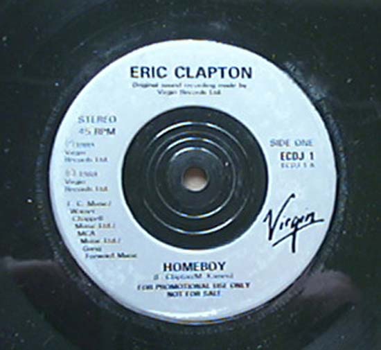 ERIC CLAPTON - Homeboy LP