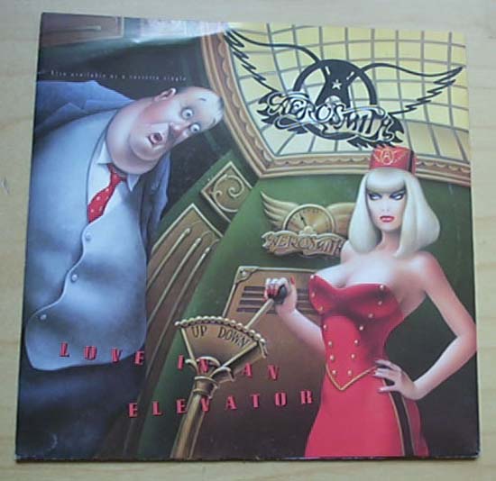 AEROSMITH - Love In An Elevator Record