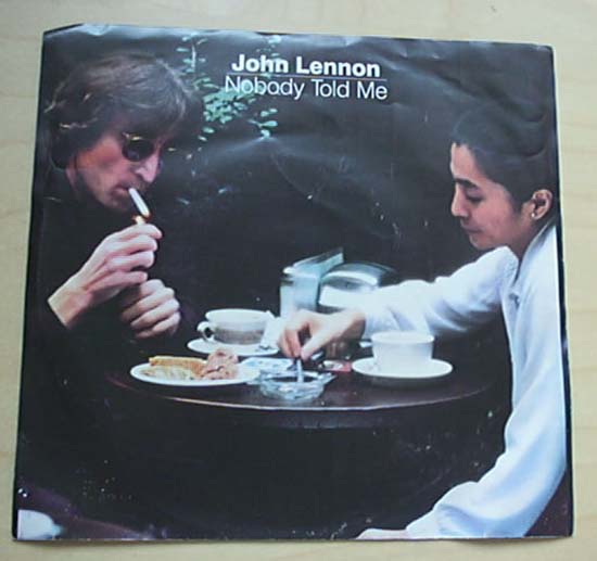 JOHN LENNON - Nobody Told Me Record