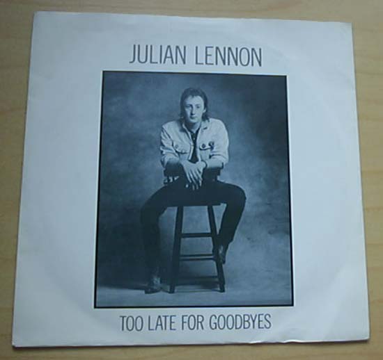 Julian Lennon Too+Late+For+Goodbyes 7''