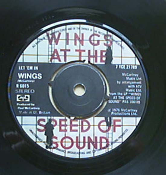 Wings - Let 'em In - Uk