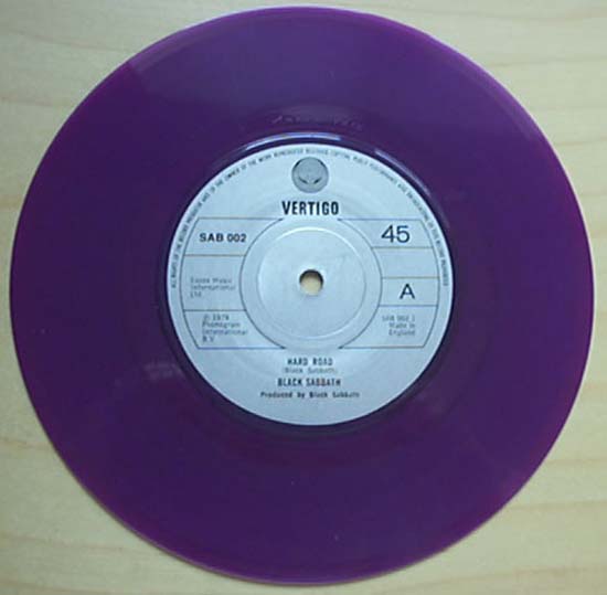BLACK SABBATH - Hard Road (purple)