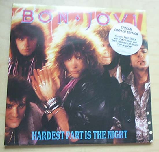 Bon Jovi Hardest+Part+Is+The+Night 7''
