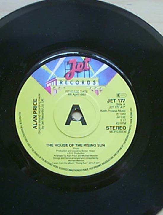 ALAN PRICE - HOUSE OF THE RISING SUN