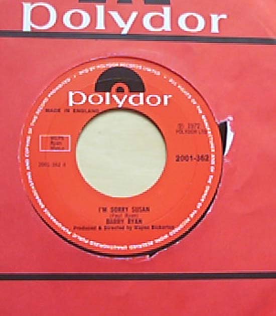 Barry Ryan I'm+Sorry+Susan 7''