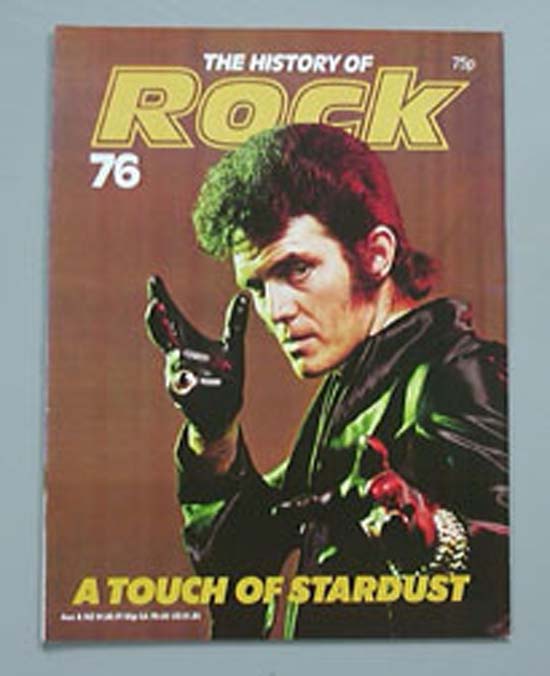 ALVIN STARDUST - HISTORY OF ROCK 76