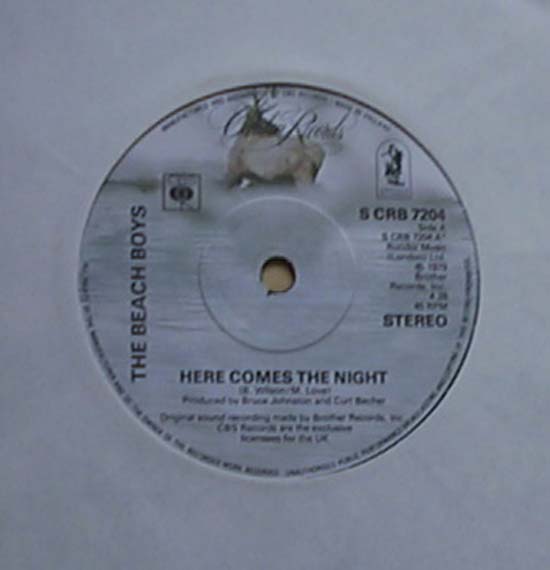 BEACH BOYS - Here Comes The Night