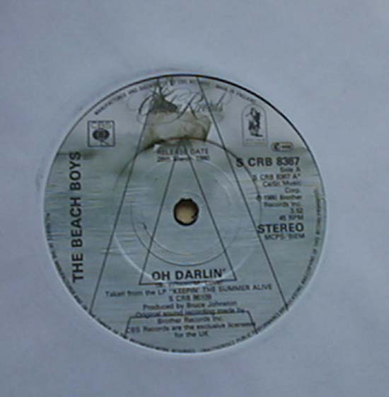 BEACH BOYS - Oh Darlin'