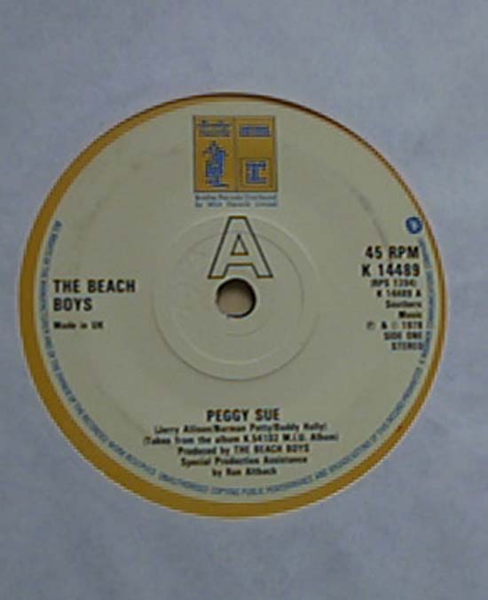 BEACH BOYS - Peggy Sue