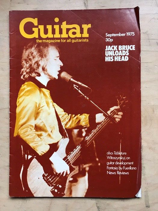 JACK BRUCE - GUITAR