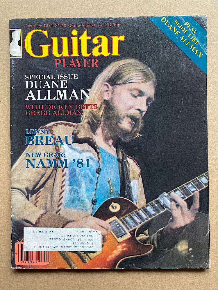 Guitar Player listings