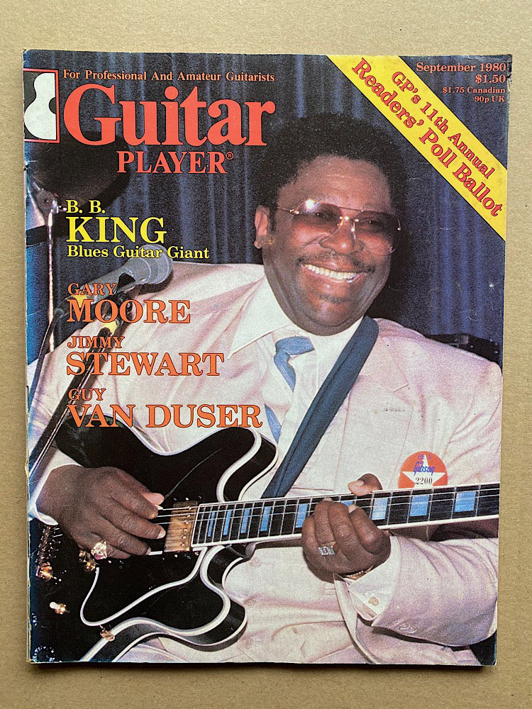 BB KING - Guitar Player
