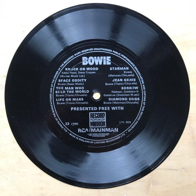 Record Mirror Flexi  Uk listings
