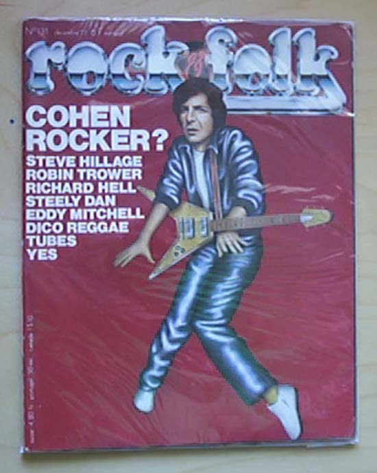LEONARD COHEN - Rock And Folk