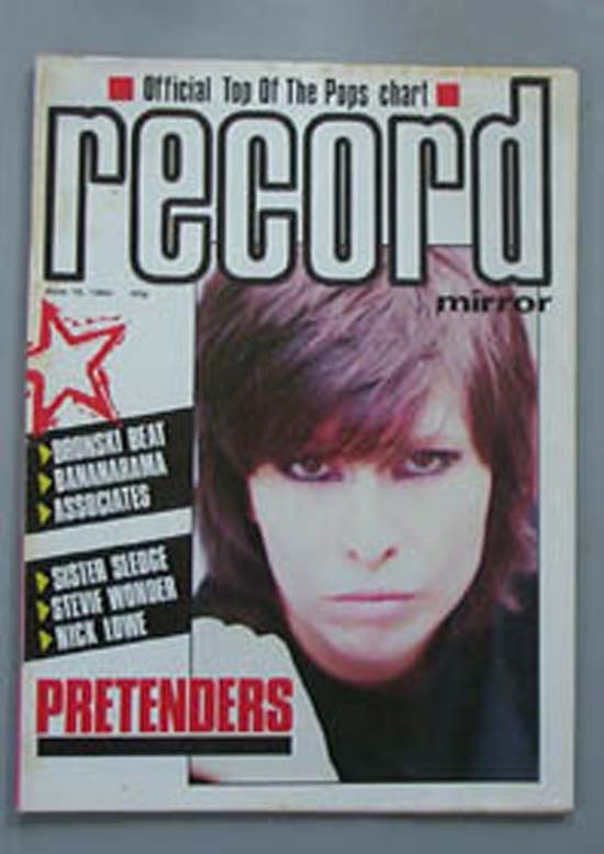 PRETENDERS - Record Mirror