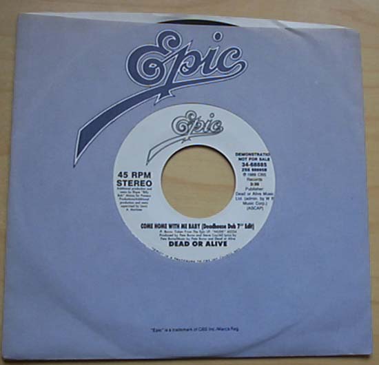 Dead Or Alive - Come Home With Me Baby - Usa