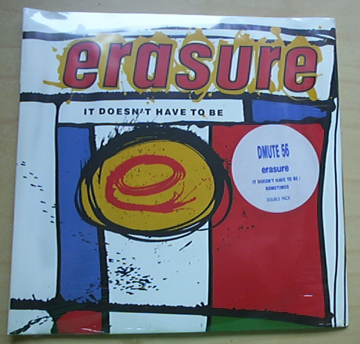 Erasure - It Doesn't Have To Be (2 X 7" - Uk)