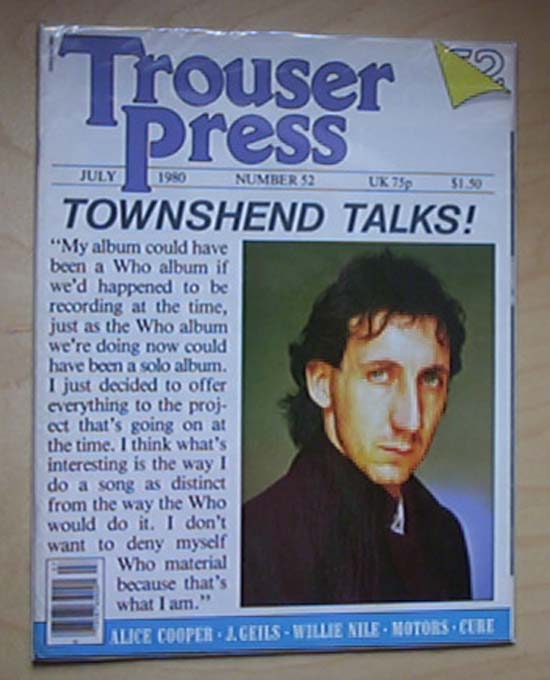 Trouser Press 52 - Uk listings