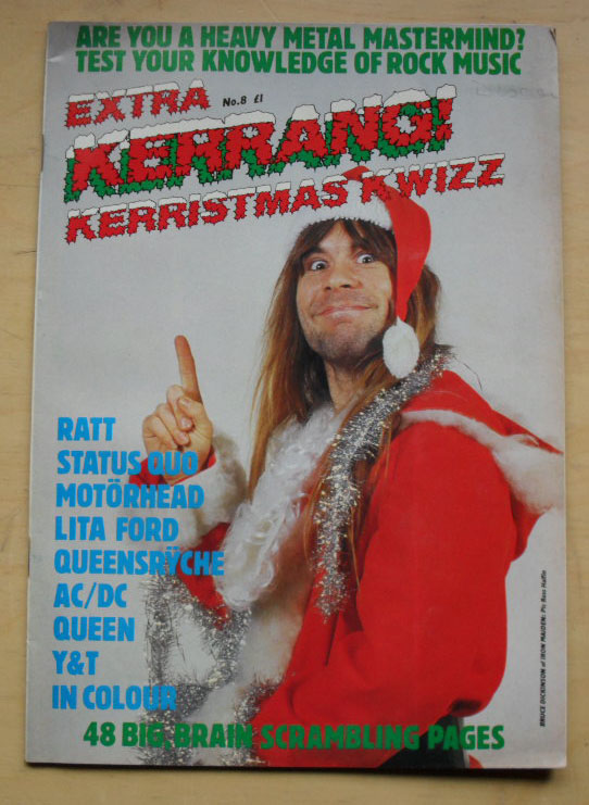 IRON MAIDEN - Extra Kerrang No.8