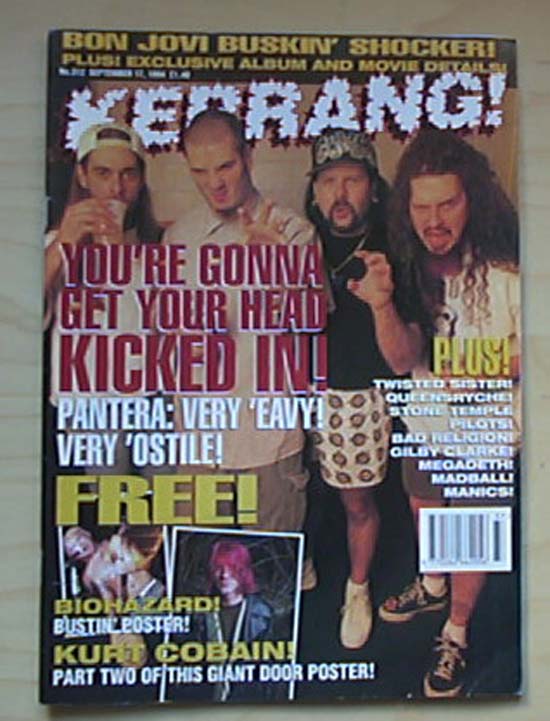 PANTERA - KERRANG NO.512