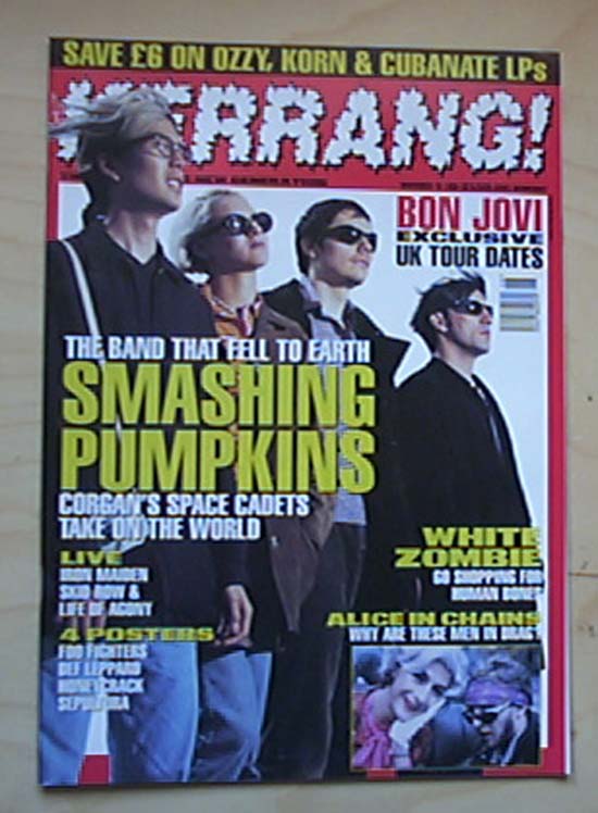 SMASHING PUMPKINS - Kerrang No.572