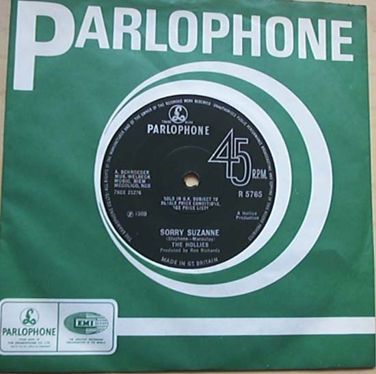 Hollies - Sorry Suzanne - Uk