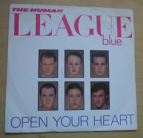HUMAN LEAGUE - Open Your Heart LP