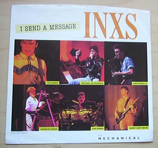 Inxs I+Send+A+Message 7''