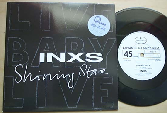 INXS - Shining Star (1 Sided )