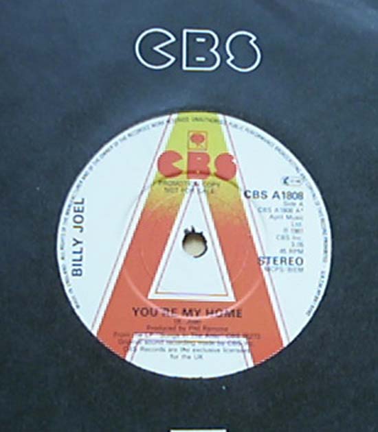 BILLY JOEL - You're My Home