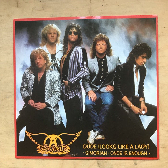 AEROSMITH - Dude Looks Like A Lady Record