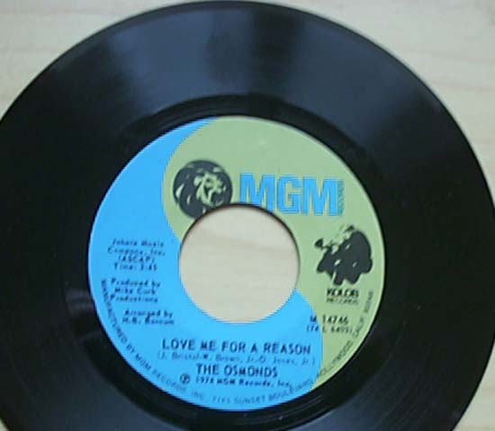 Osmonds - Love Me For A Reason - Usa