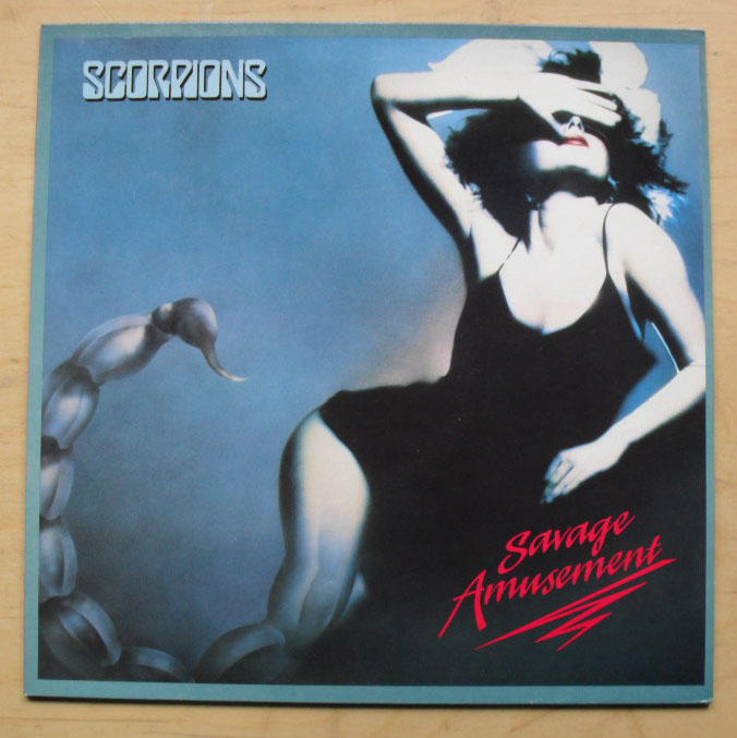 SCORPIONS - Savage Amusement LP