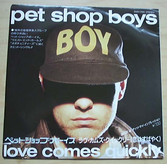 Pet Shop Boys - Love Comes Quickly - Japanese