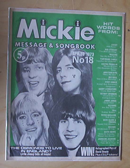 Mickie No.18 - Uk listings