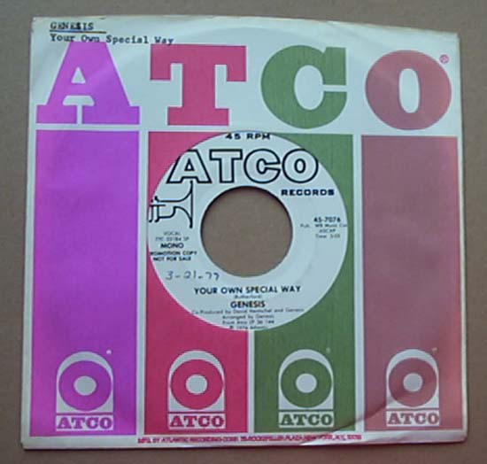 Genesis Your+Own+Special+Way 7''