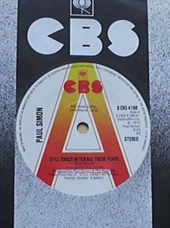 Paul Simon Still+Crazy+After+All+These+Years 7''