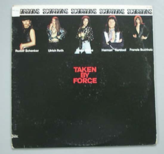Scorpions - Taken By Force - Usa