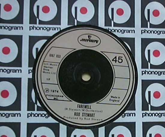 Rod Stewart Farewell 7''