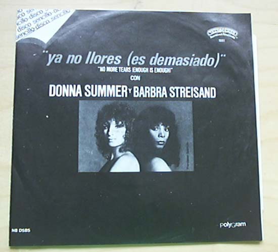 BARBRA STREISAND + DONNA SUMMER - No More Tears