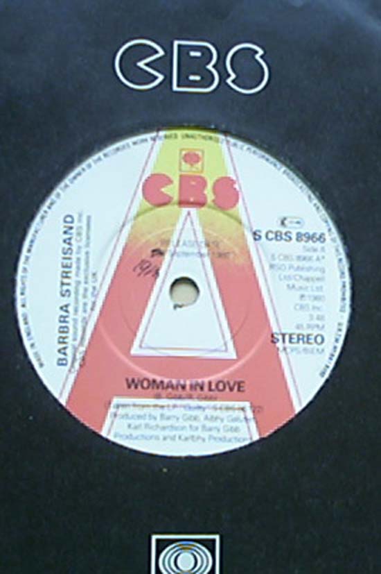 Barbra Streisand Woman+In+Love 7''
