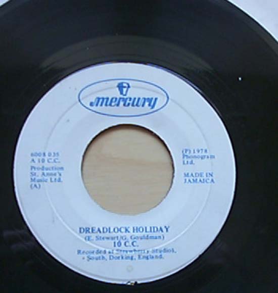 10CC - DREADLOCK HOLIDAY