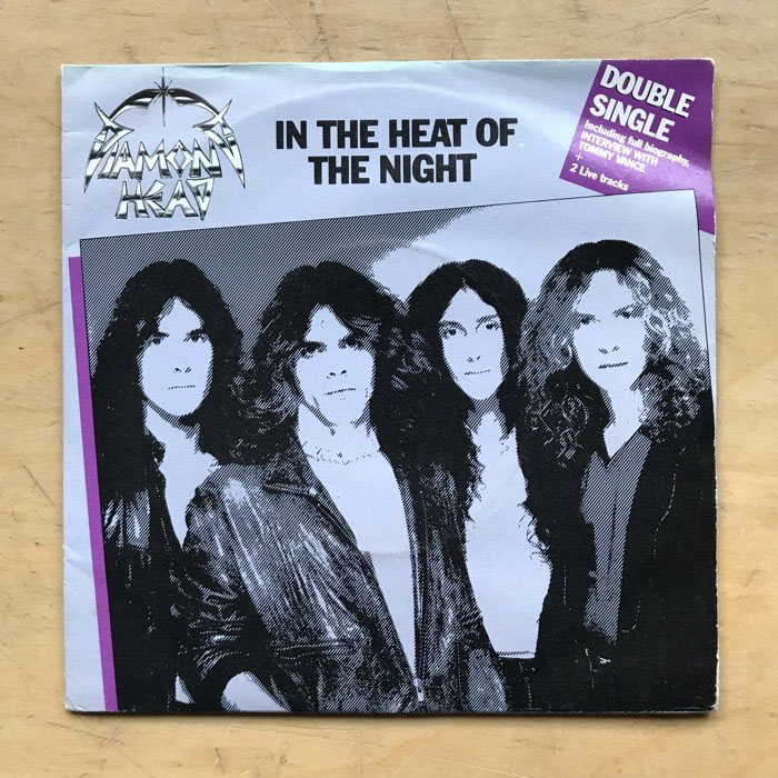 DIAMOND HEAD - IN THE HEAT OF THE NIGHT (2 X 7")