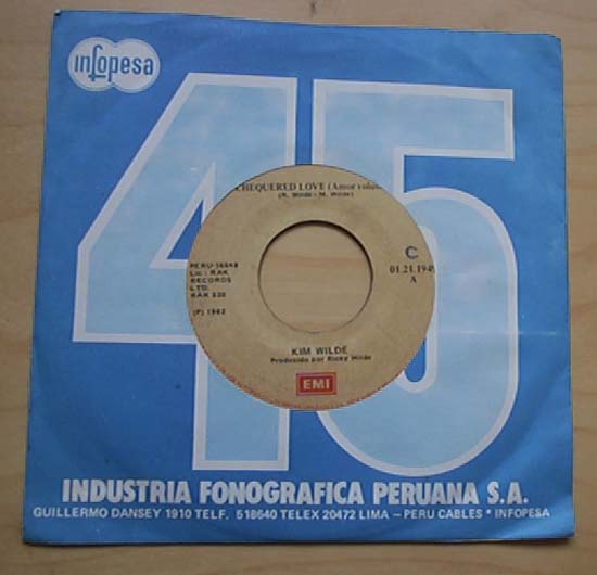 Wilde, kim - Chequered Love - Peru