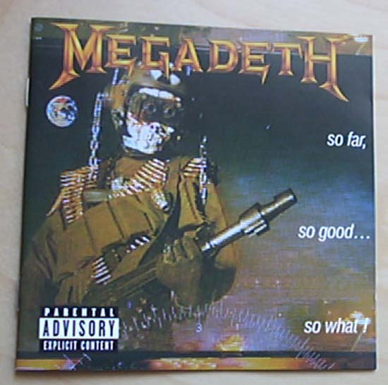 Megadeth - So Far,so Good,so What - Eu