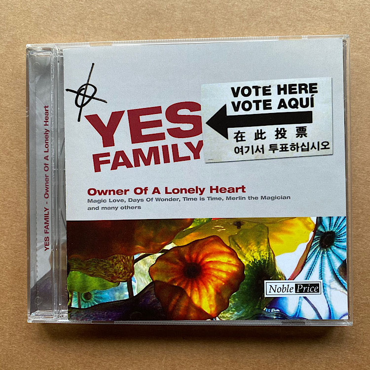 YES FAMILY - Owner Of A Lonely Heart Album