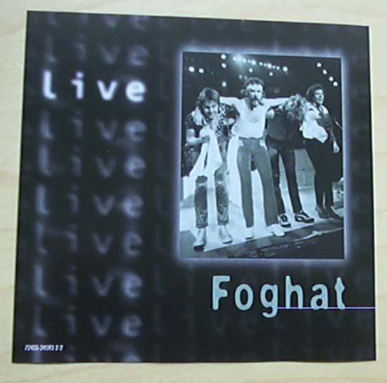 FOGHAT - Live