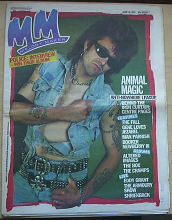 Melody Maker - Uk listings