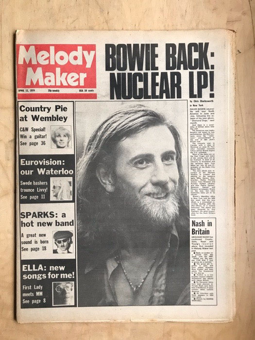 Melody Maker - Uk listings